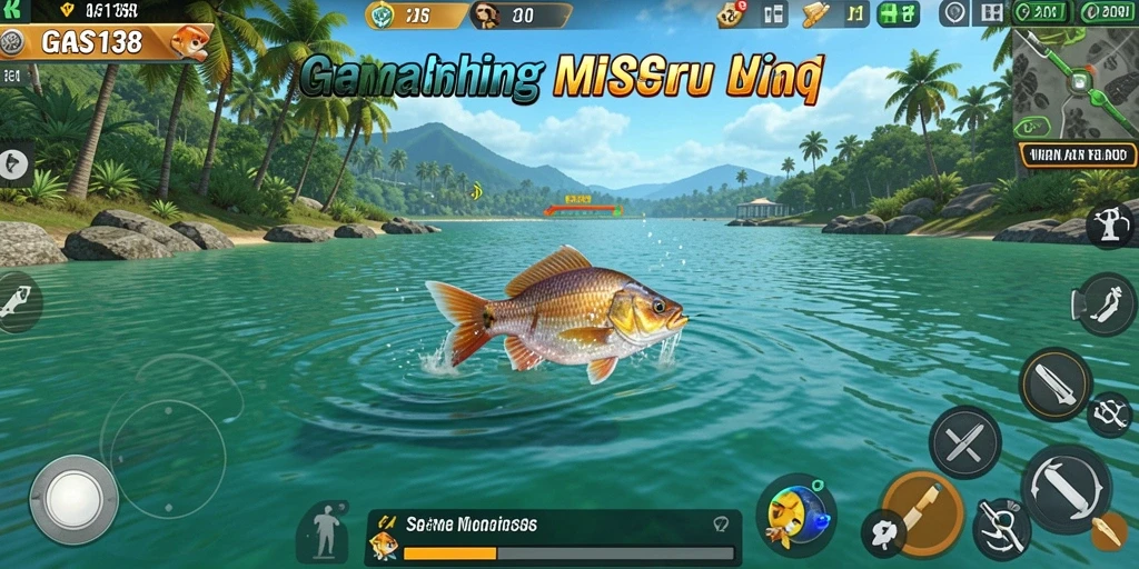 Tampilan gameplay GAS138 dengan pengalaman memancing yang seru dan menantang.