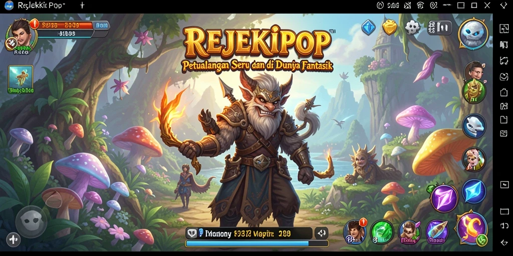 Tampilan menarik dari gameplay <strong>REJEKIPOP</strong> yang menampilkan petualangan seru.